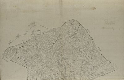 The map is hand-drawn (ca 1780) and shows Telemark by Eenvold Steenbloch